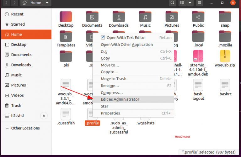 How To Use Ubuntu File Manager And It S Alternatives View Hidden Files