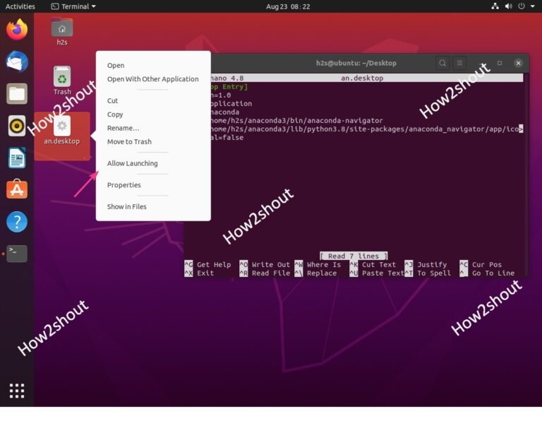 How to create Anaconda Navigator Desktop Shortcut on