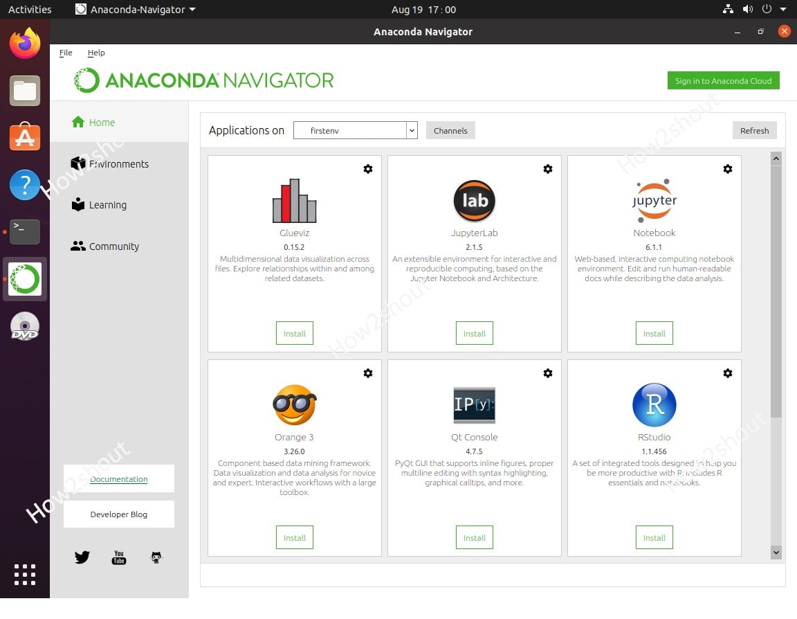 How to install Anaconda Navigator on Ubuntu 20.04 LTS or CentOS Linux
