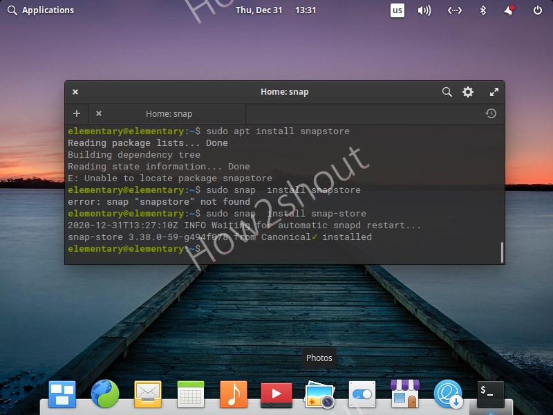 How to install Snap Store on Elementary OS Linux Shout