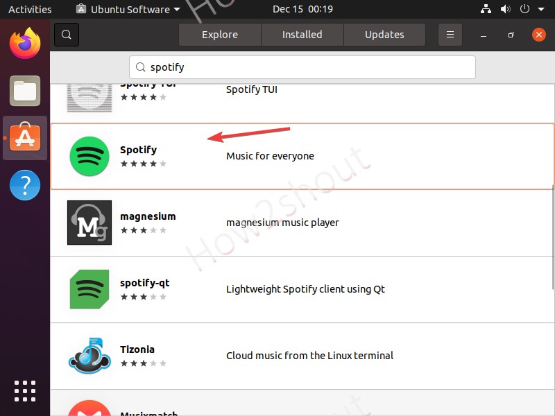 How to install Spotify on Ubuntu 20.04 LTS Linux Shout
