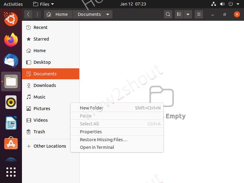 How to Create a file in Ubuntu Linux using command & GUI Linux Shout