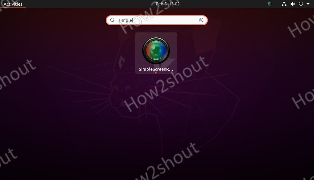 Install SimpleScreenRecorder in Ubuntu Linux LTS to record screen