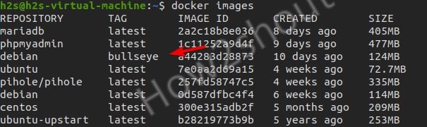 Install Debian 11 Bullseye on Docker CE to test it Linux