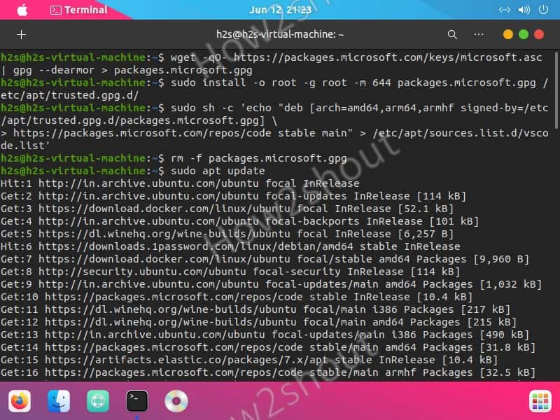 3 Ways to install Visual studio code in Ubuntu using terminal