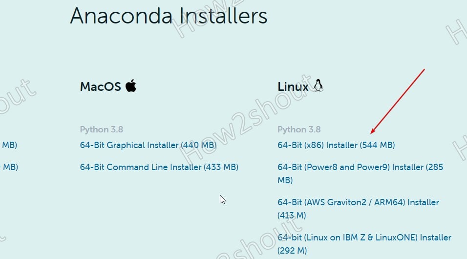 How to install Anaconda on Debian 10 or 11 Bullseye