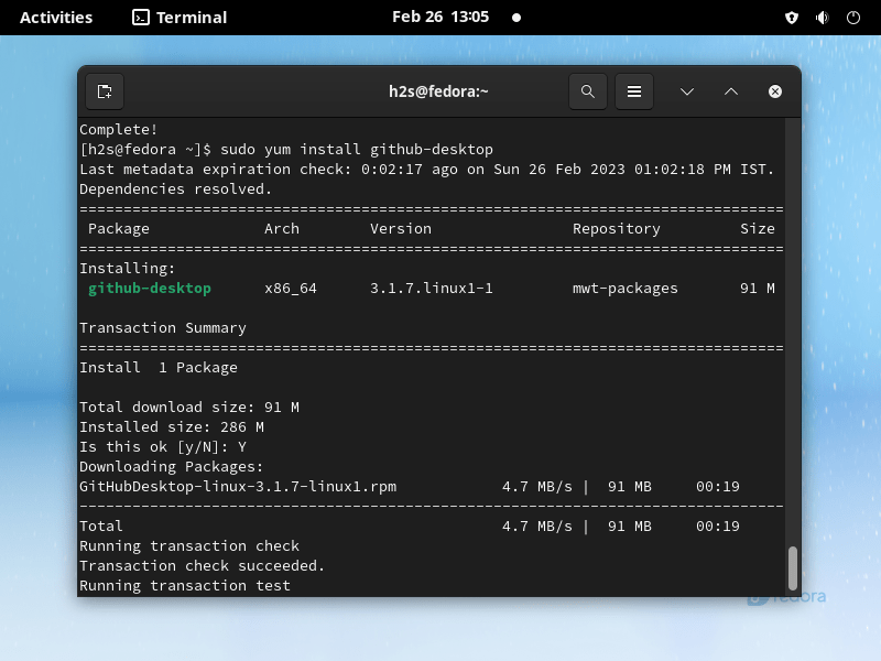 How to Install GitHub Desktop on latest Fedora Linux Linux Shout