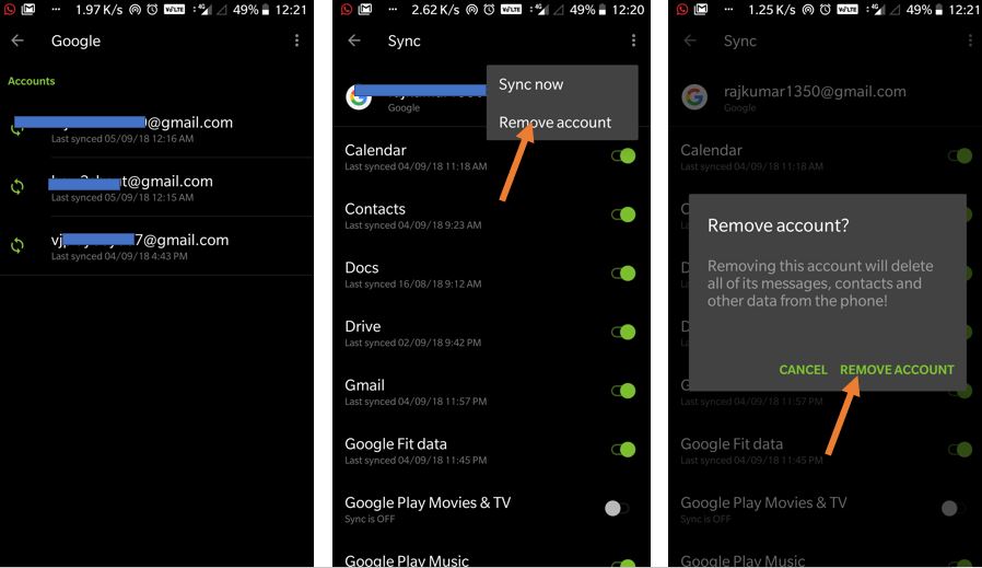 How to Remove Google Account from Android Phone H2S Media