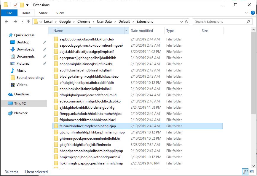 How to permanently remove extensions from Chrome?