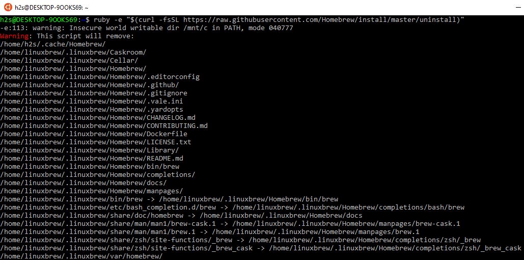 How to install Homebrew on Linux or WSL Windows subsystem for Linux H2S Media