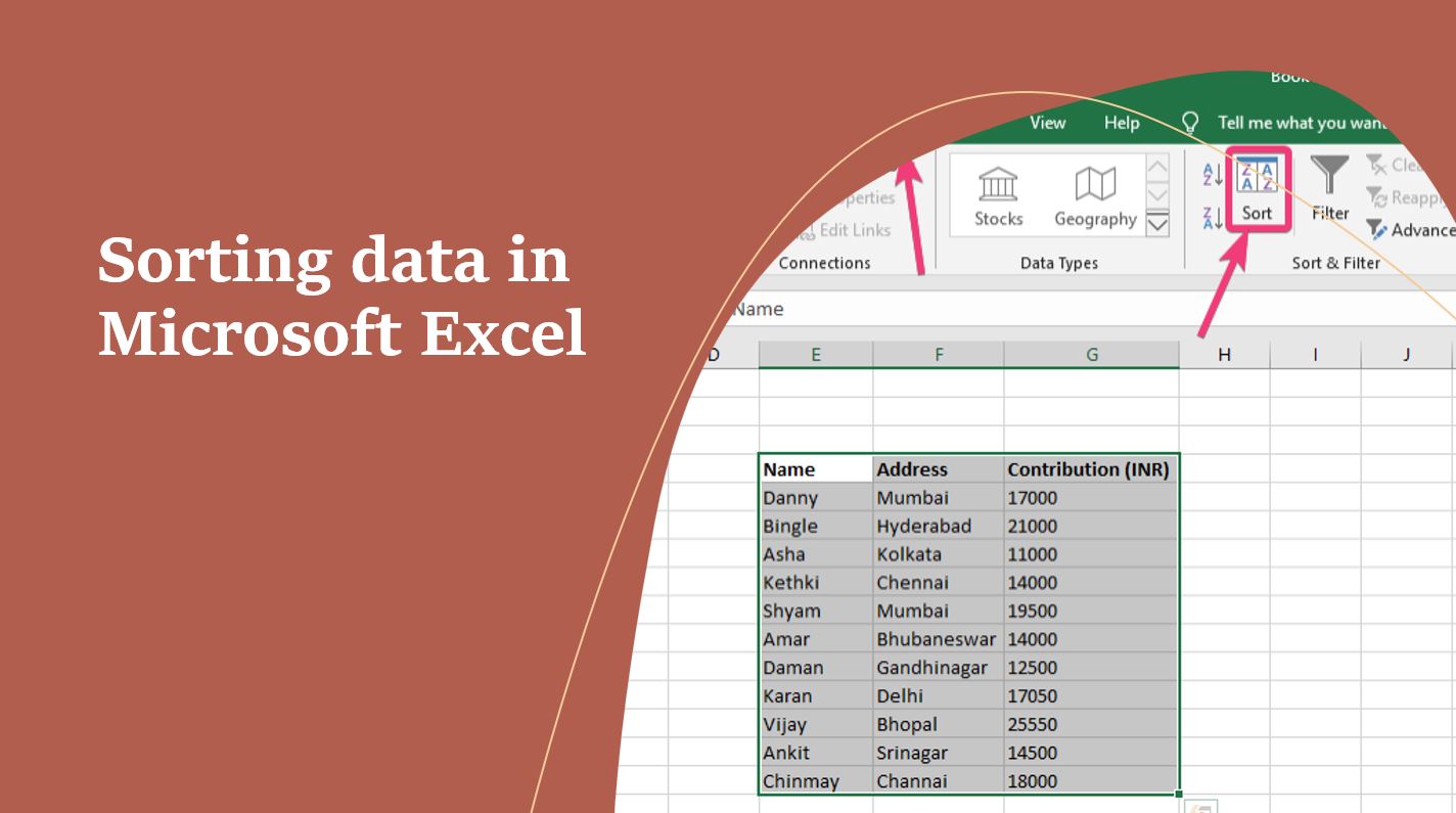 How to sort data effortlessly in Microsoft Excel and streamline your