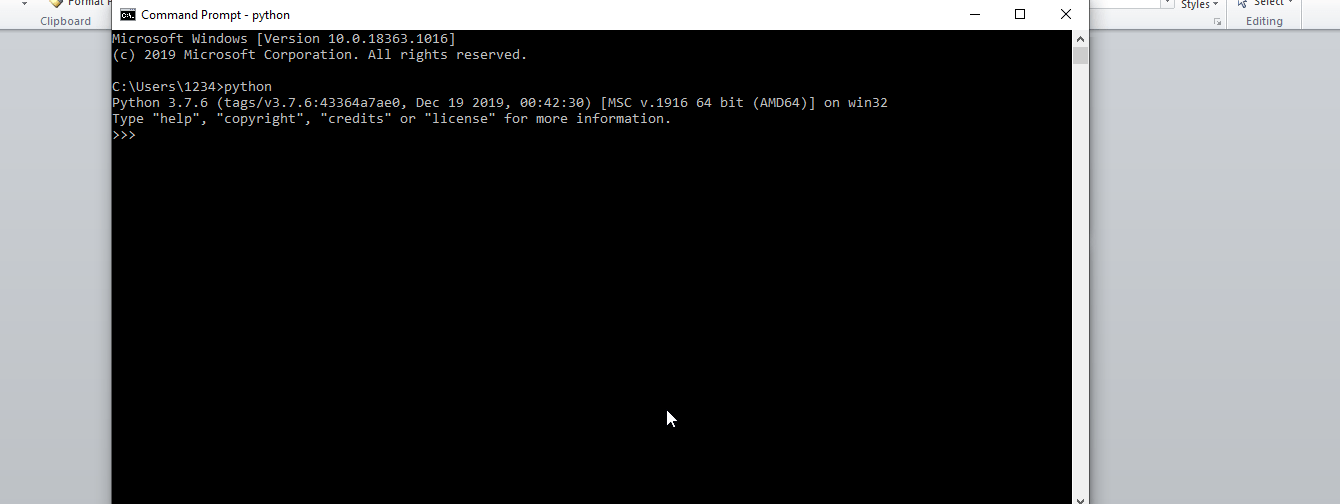 How to install and use Python on Windows 10 or 7 to work