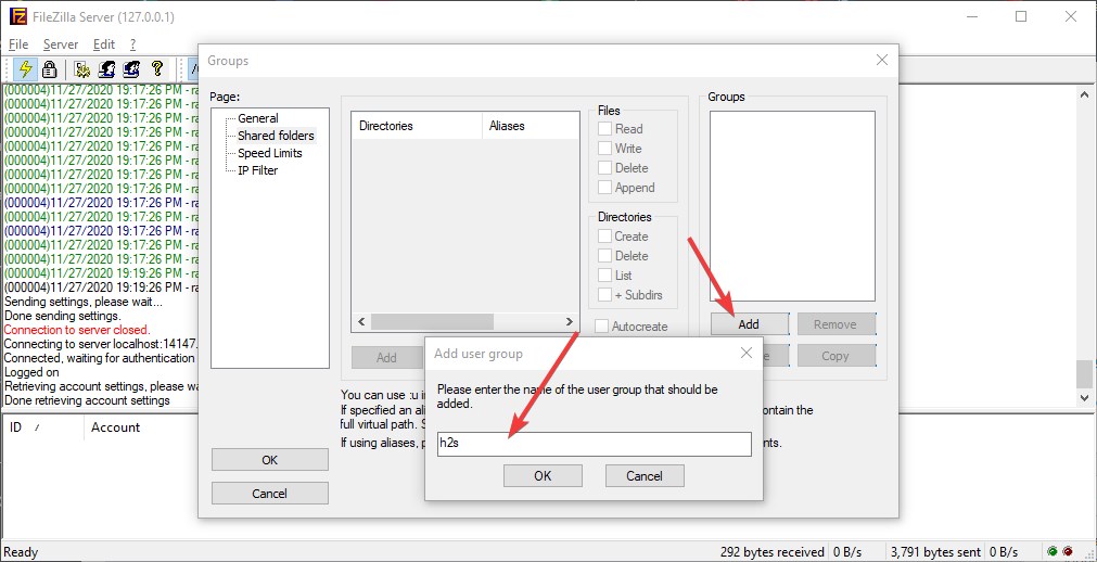 How to setup FTP server on Windows 10 using FileZilla H2S Media