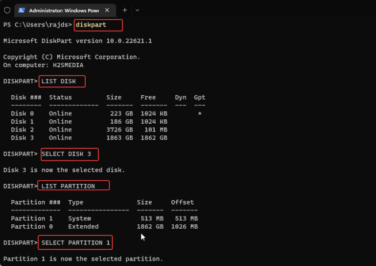 Windows 11 or 10 How to Delete, Create and format Partitions