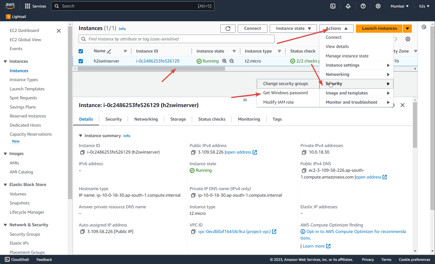 How to RDP AWS Windows server from Windows 10 or 11 H2S Media