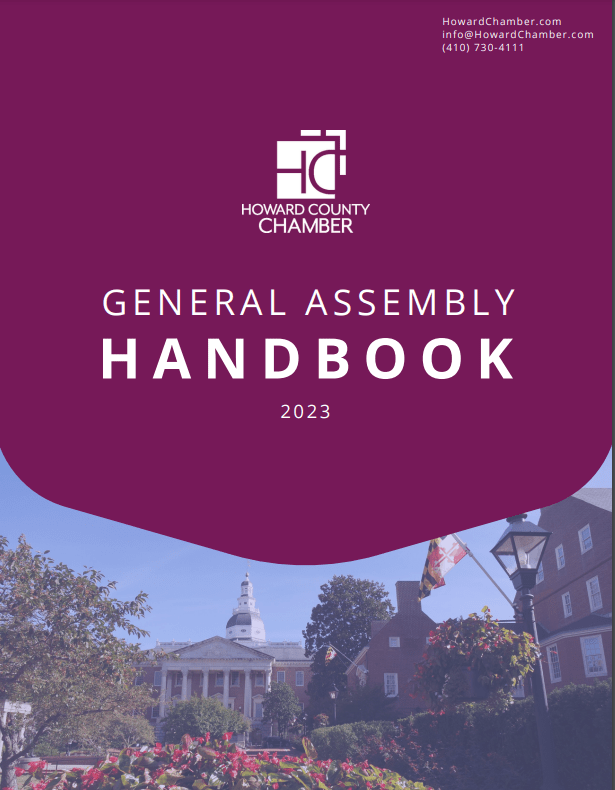 2023 General Assembly Guide Howard County Chamber of Commerce