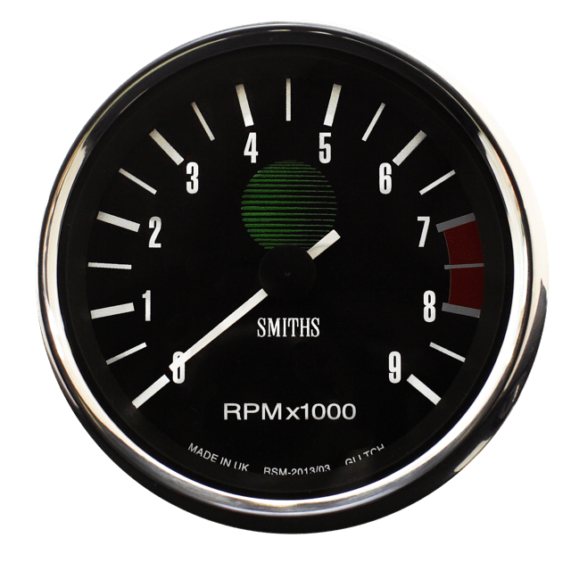 vdo gauges tachometer smiths chronometric marine speedometer instrument