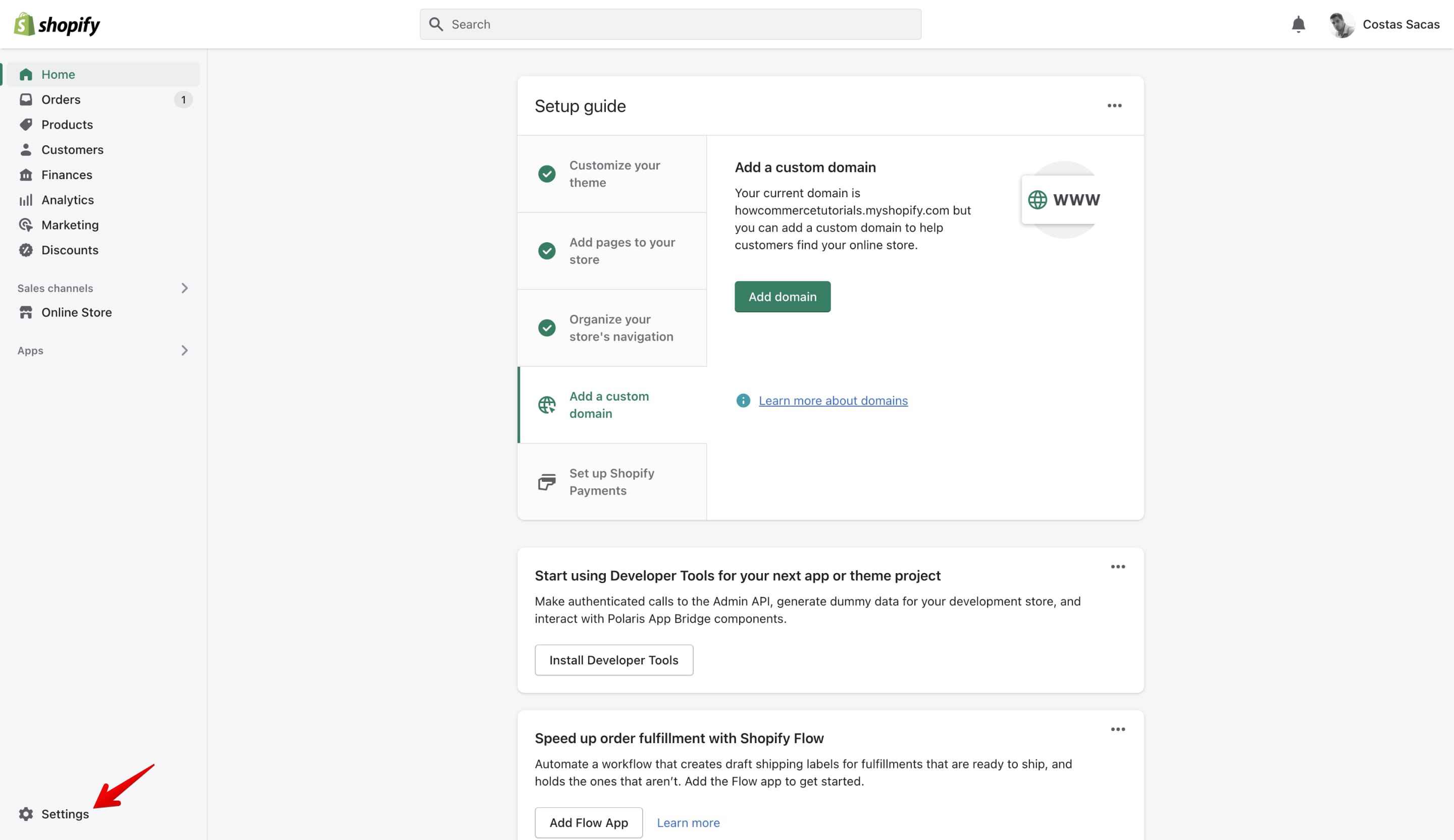 Where to find the Shopify collaborator code? – How Commerce