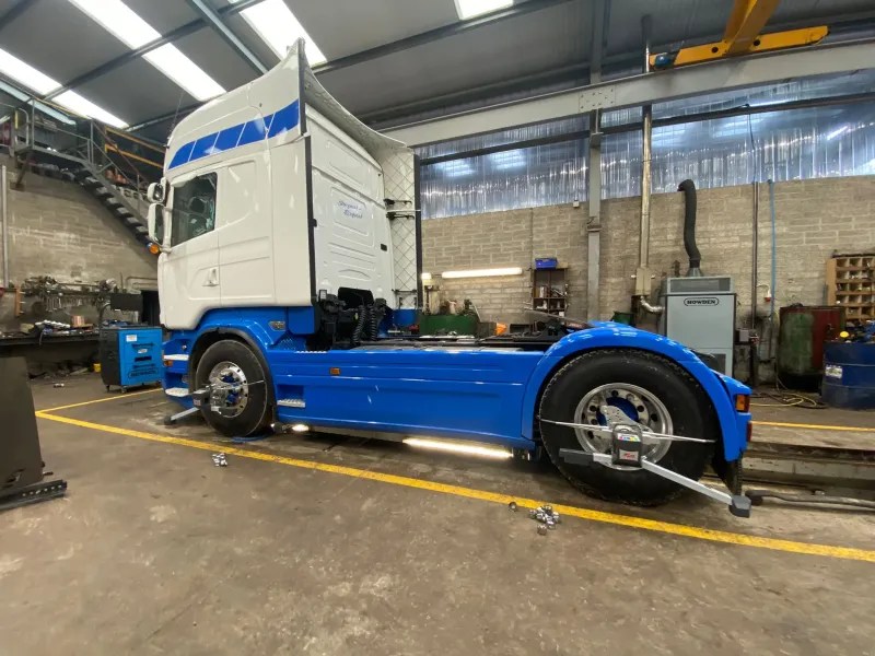 Space 8CCD HGV Wheel Alignment System ART98TWS