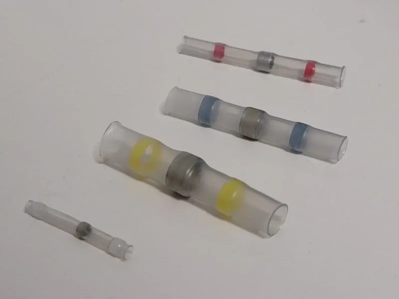 SOLDER SLEEVE CONNECTORS 4 SIZES