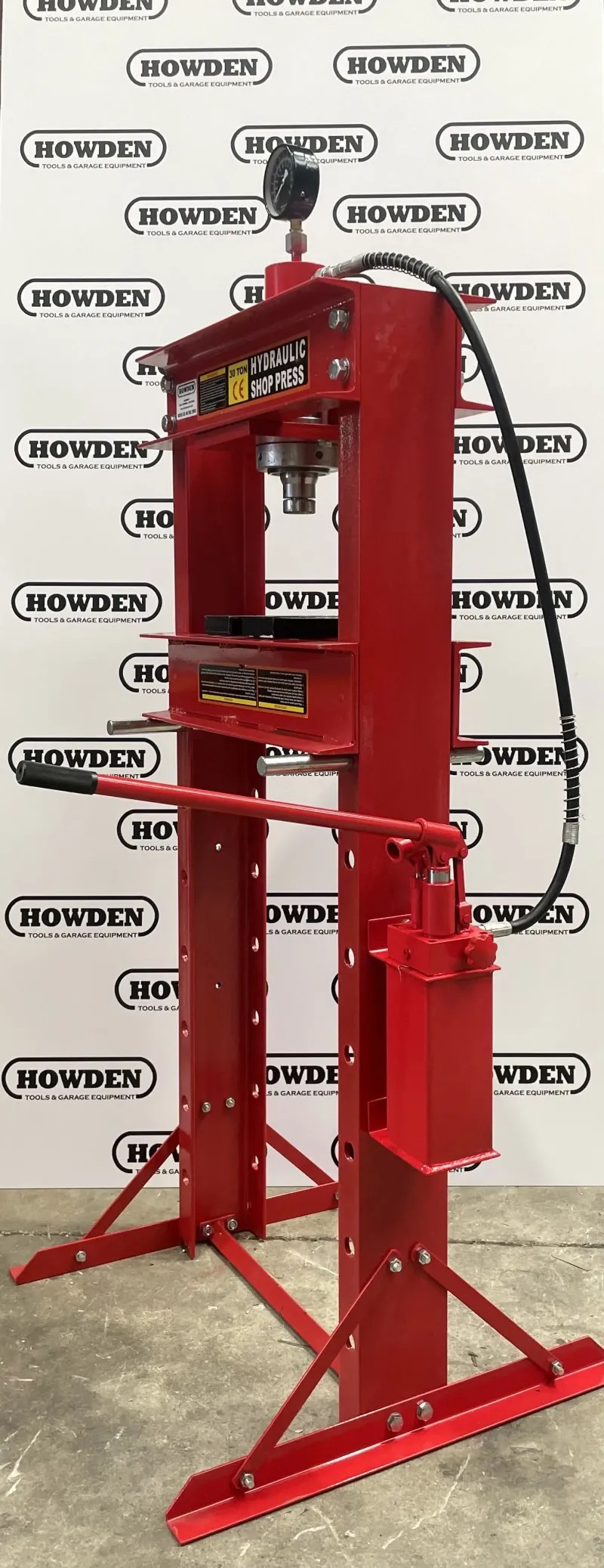 Hydraulic Press 30 Ton With Set Of Vblocks CE Safety Standards