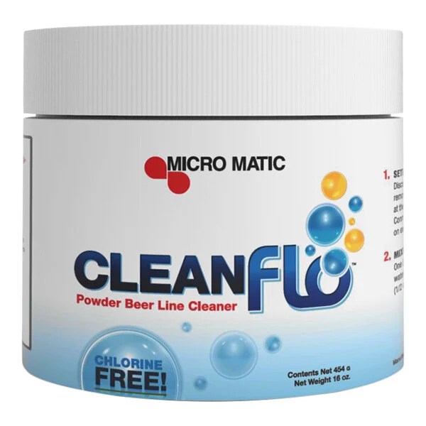 Micro Matic CFP1 16 oz Clean Flo Powder HowdyBrewer