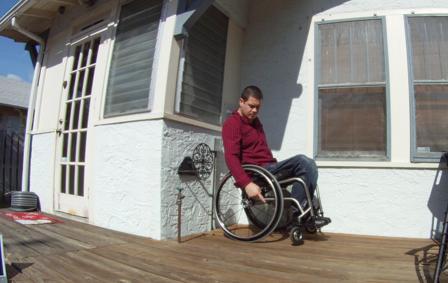 The Wheelchair Wheelie (part 1 of 3) How iRoll