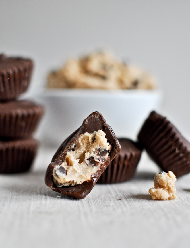 Chocolate Chip Cookie Dough Peanut Butter Cups