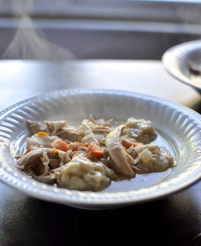 Slow Cooker Chicken and Dumplings