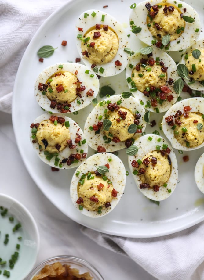 Deviled Eggs Recipe French Onion Deviled Eggs