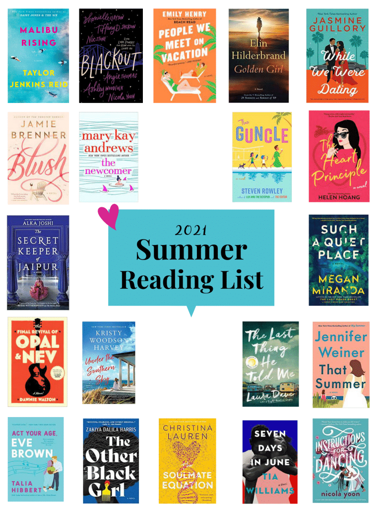 2021 Summer Reading List My 2021 Summer Reading List