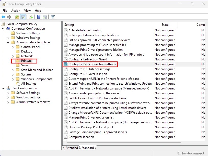 Fix Error 0x00000bc4 Printer 0x00000709 in Windows 11 22H2