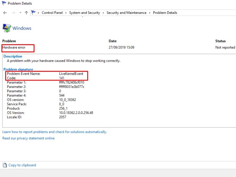 Fix LiveKernelEvent 141 Hardware Error Problem in Windows 11 or 10