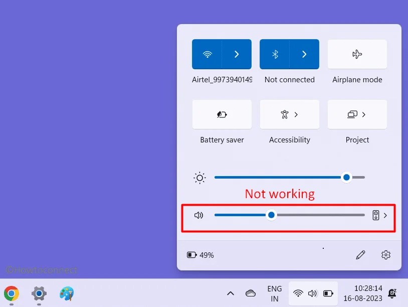 How to Fix Volume Slider Not Working in Windows 11