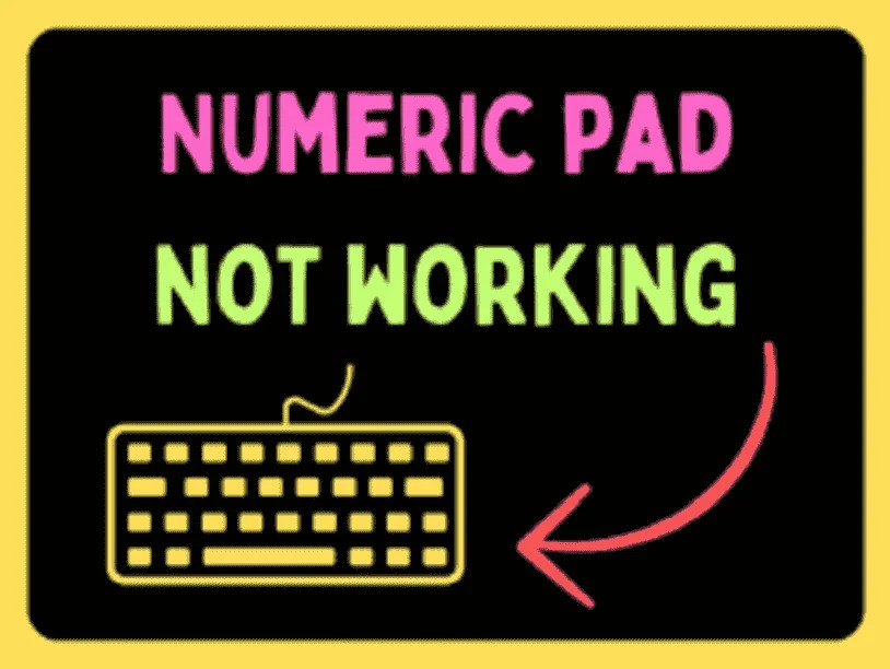 How to Fix Numeric pad not working in Windows (Solved!)