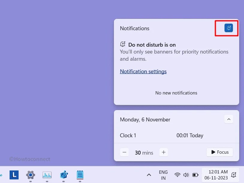 Fix Do not disturb keeps turning on automatically in Windows 11