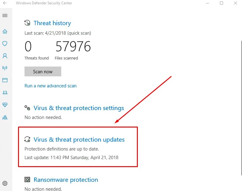 Definition Version 1.267.90.0 Change log for Windows Defender