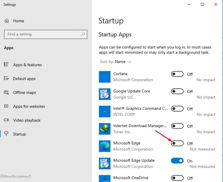 How to Disable Microsoft Edge Automatically Running at Startup