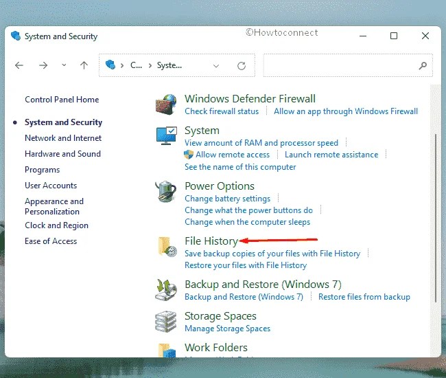 Fix File History Cleanup Element not found Error in Windows 11 (Solved!)