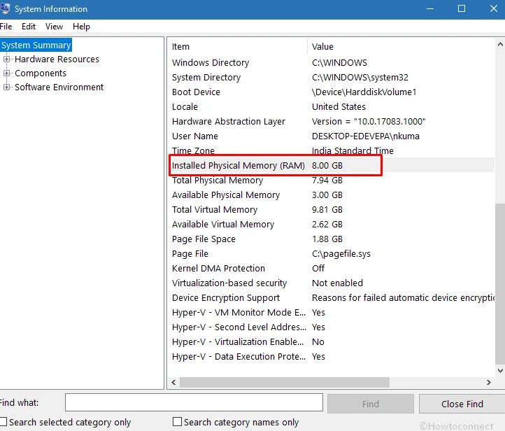 How to Check Ram Type in Windows 10 like DDR, DDR2