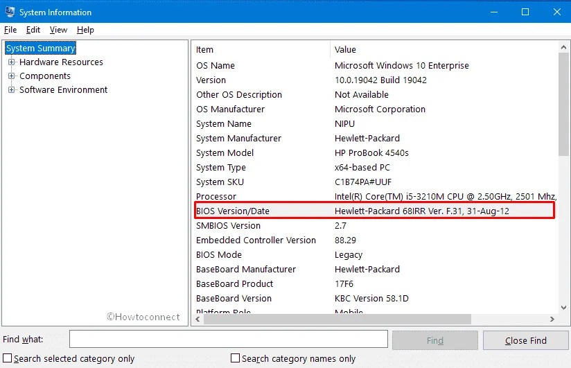 Windows 10 5 Ways To Know BIOS Version of MotherBoard