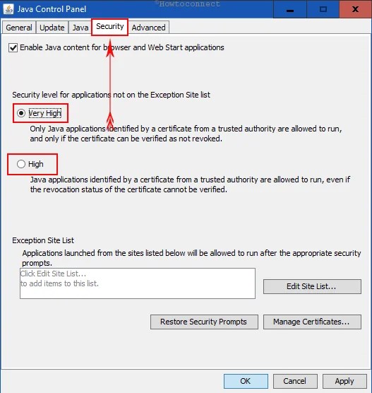 How to Run an Application Blocked by Java Security Windows 10