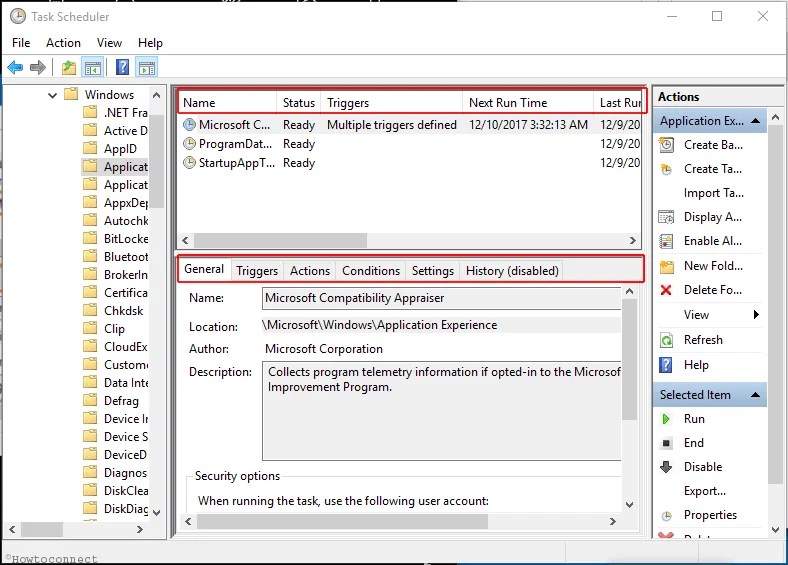 Windows 10 Task Scheduler Access, Functions, Operation, Summary