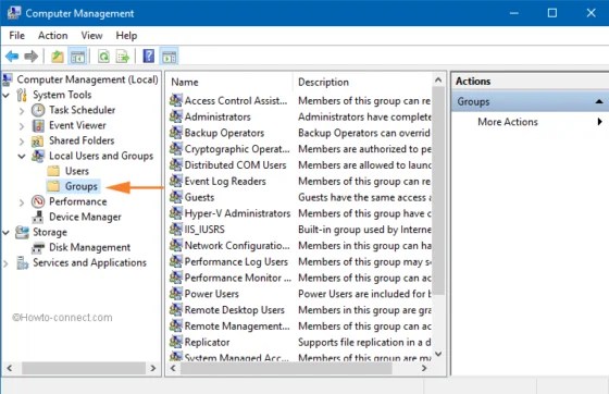 Windows 10 Create Local User Account, User Group, View & Change