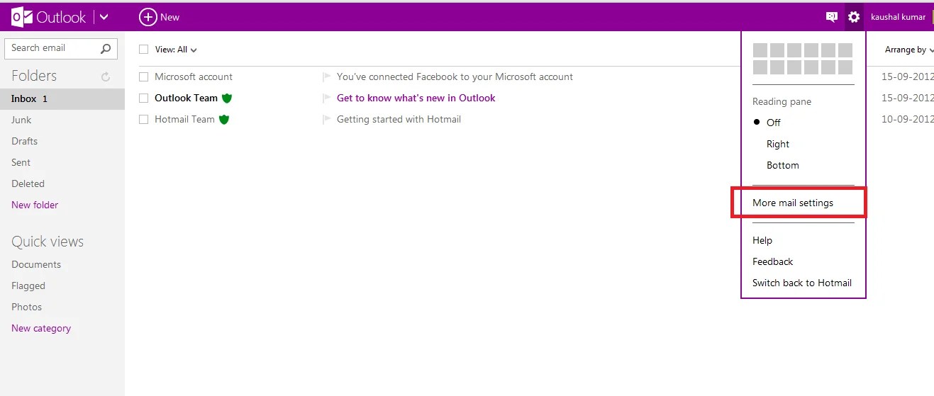 How to set up Automated Vacation Replies in