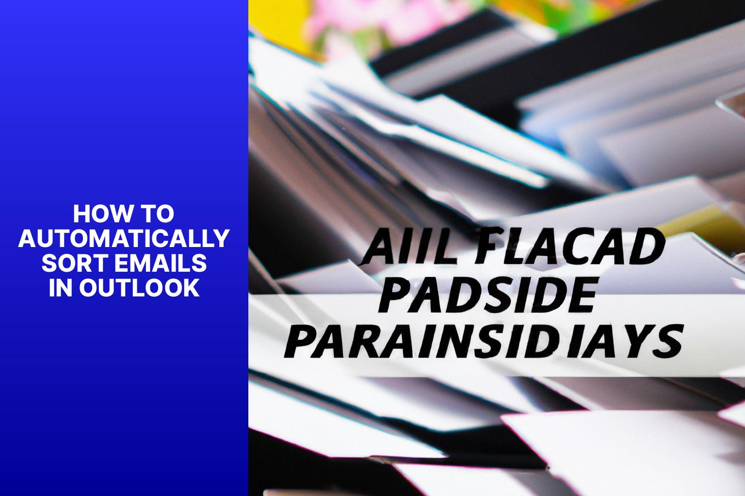 Sort Emails in Outlook A StepbyStep Guide