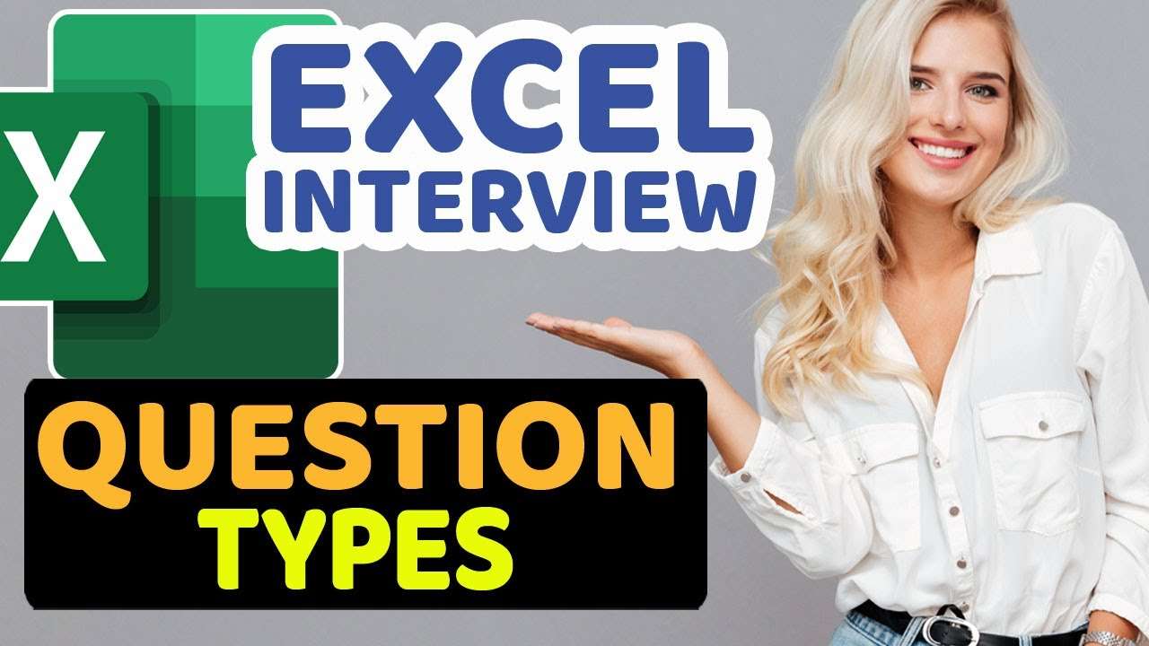 Excel Interview Question Types Multiple Choice, True, False & Multiple