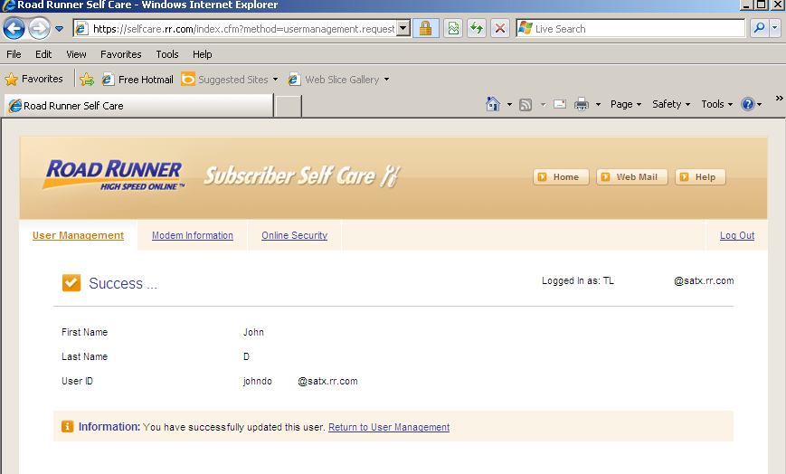 roadrunner email DriverLayer Search Engine