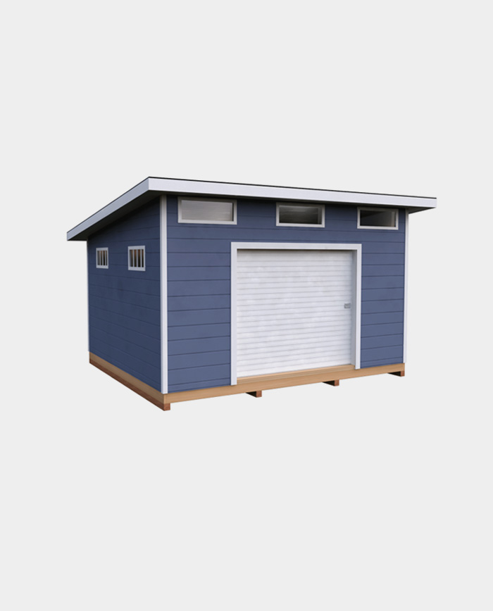 12X14 Lean To Storage Shed Plan