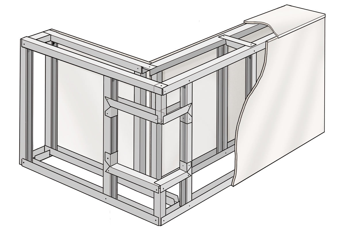 How to Easy way to build a room divider cheaply